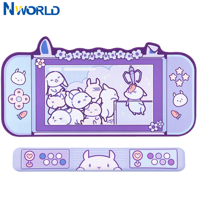 Tradescantia Purple - كبير Kawaii الألعاب ماوس الوسادة لطيف