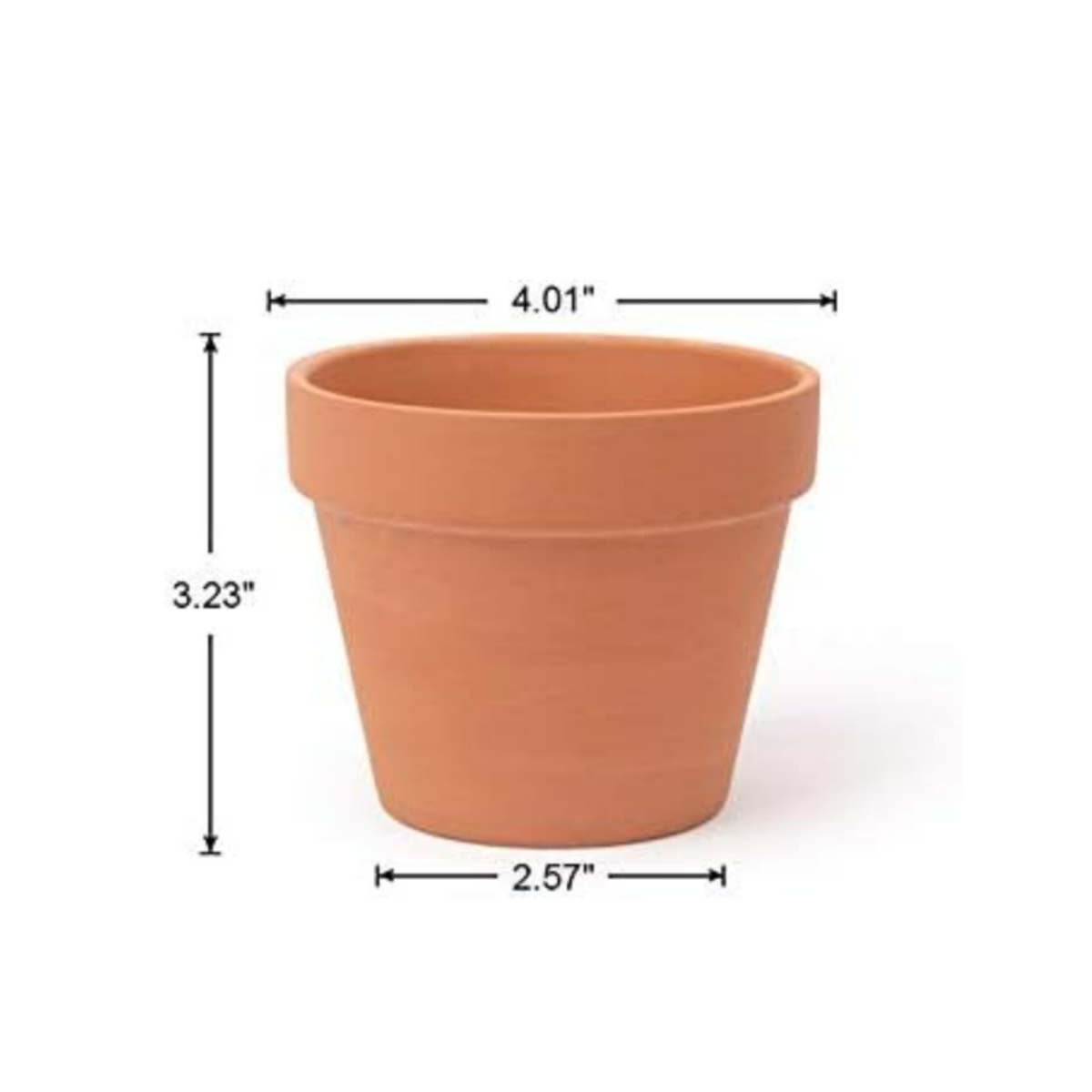 6 قطعة 4 بوصة أواني الطين أوان - مراجعة Echeveria Succulent وسعره