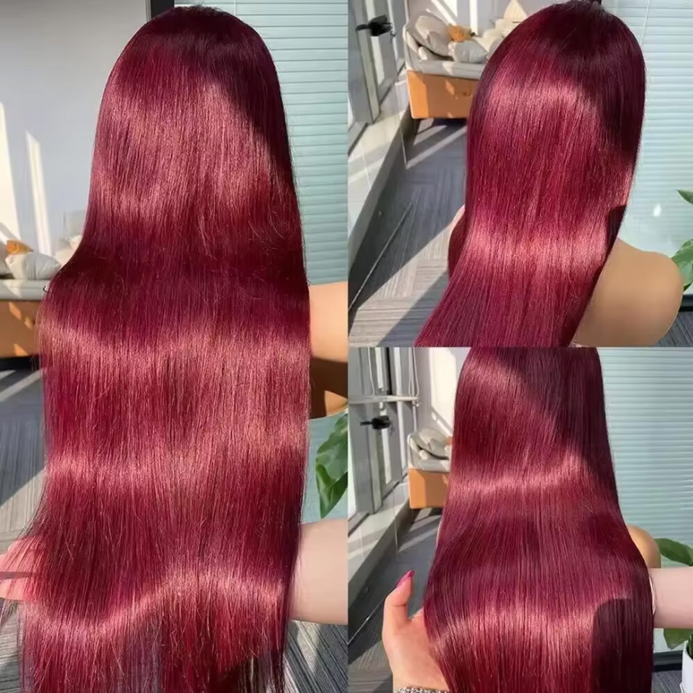 باروكة شعر بشري برازيلي مستقيم - مراجعة Aglaonema Red وسعره
